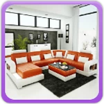 sofa set designs android application logo